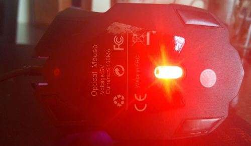 Professional usb gamers led mouse