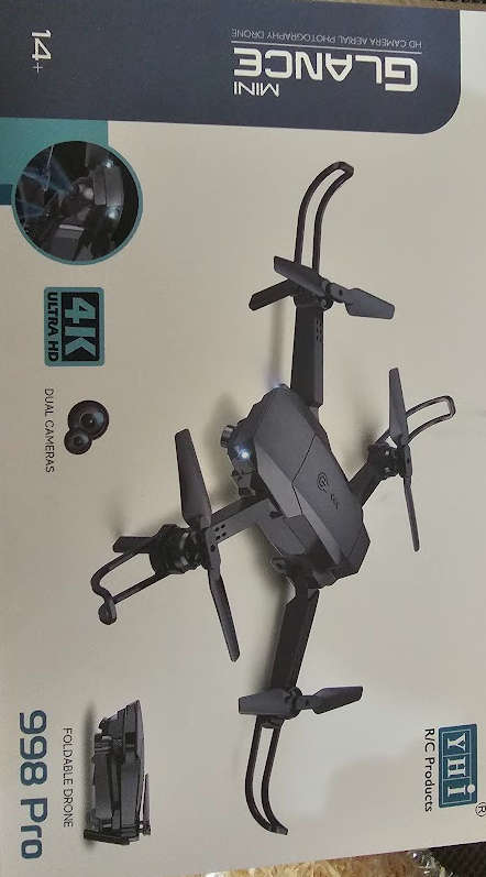 4k mini drone with dual camera