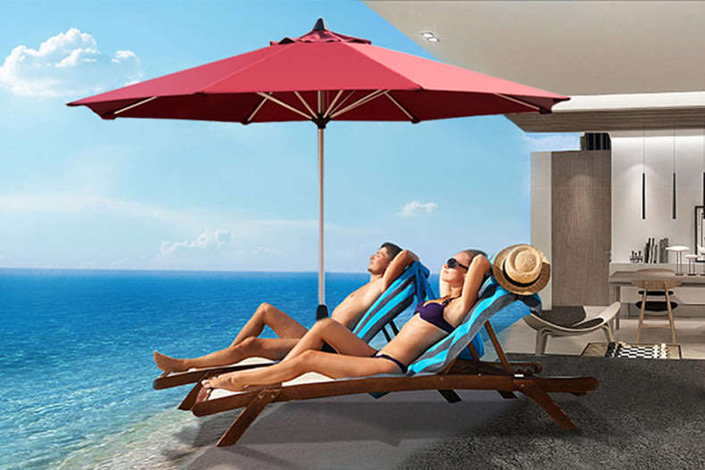 Patio Umbrella Garden Umbrella Outdoor Table Umbrella With Base Stand