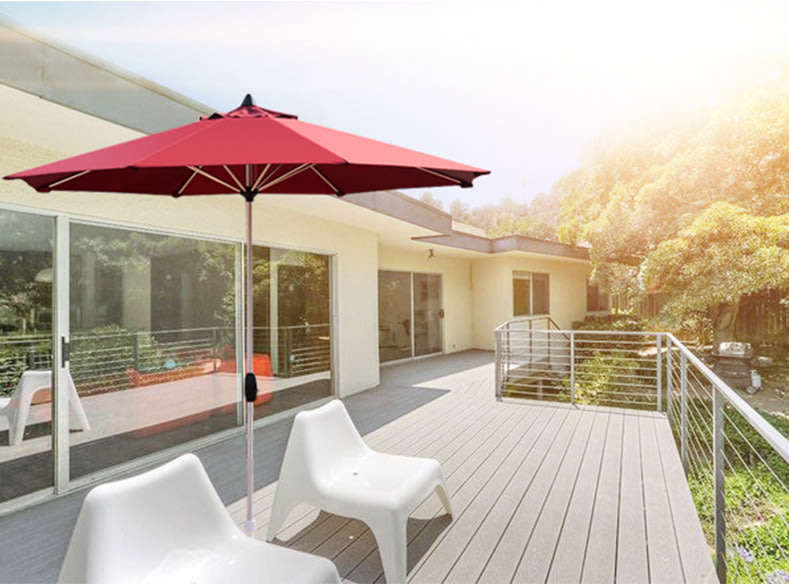 Patio Umbrella Garden Umbrella Outdoor Table Umbrella With Base Stand