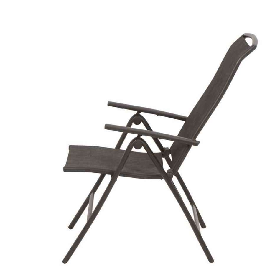 Heavy Duty Durable Adjustable Reclining Folding Chair Outdoor Indoor Garden Pool