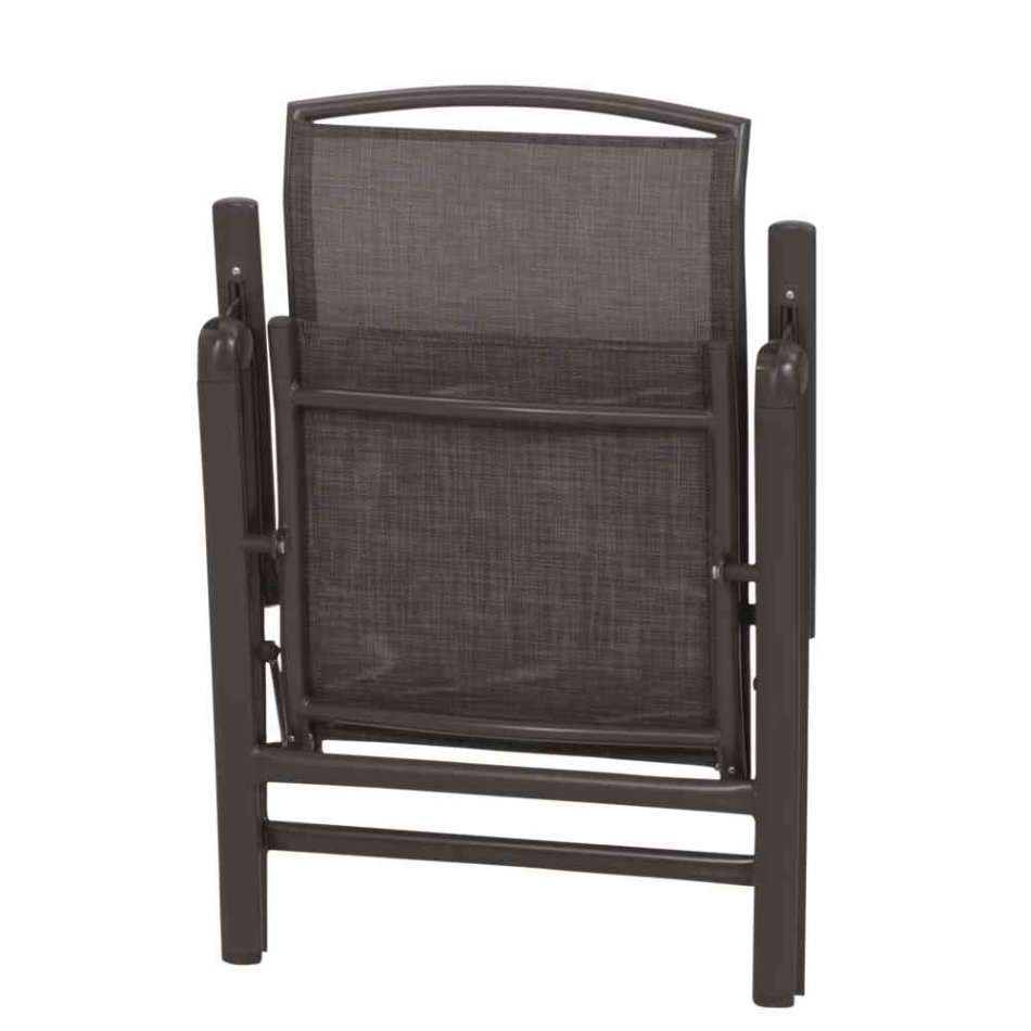 Heavy Duty Durable Adjustable Reclining Folding Chair Outdoor Indoor Garden Pool