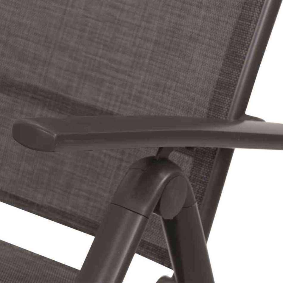 Heavy Duty Durable Adjustable Reclining Folding Chair Outdoor Indoor Garden Pool