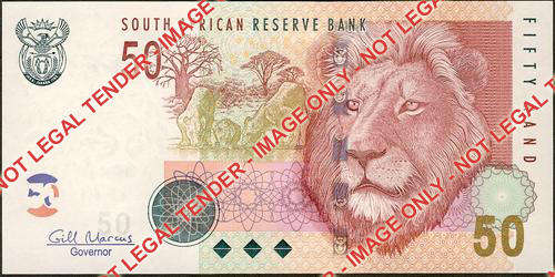 Gill Marcus unc R50 Prefix AA2773640C to AA2773656C  17 NOTES