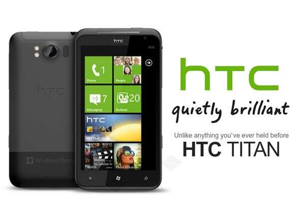 HTC TITAN with FREE Cover - 16GB - Windows Phone 7.5 (Mango)