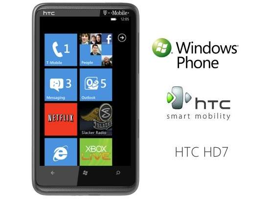 HTC HD7 Smartphone - (16GB - Black -Unlocked - 4.3" Screen - FREE COVER - Windows Mobile 7.5)