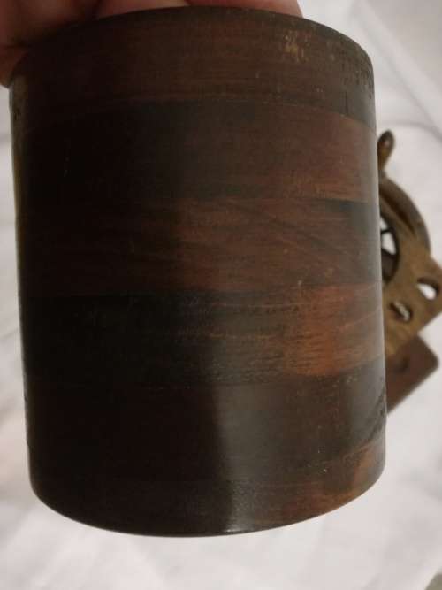 Vintage pipes and tobacco stand.