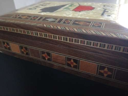 Beautiful JEWELLERY CASE. Marked IRAQ.