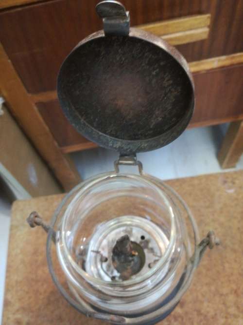 CAMPING GAS INTERNATIONAL GAS LAMP. Made in FRANCE.