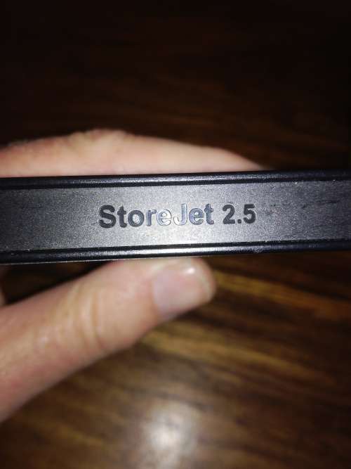 TRANSCEND StoreJet 2.5 EXTERNAL HARD DRIVE.