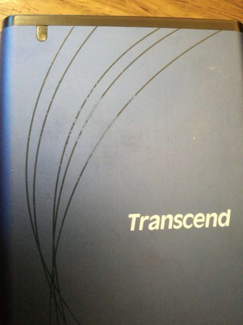 TRANSCEND StoreJet 2.5 EXTERNAL HARD DRIVE.