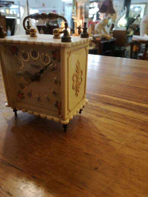 VINTAGE BLESSING ALARM CLOCK, MADE IN WEST GERMANY.