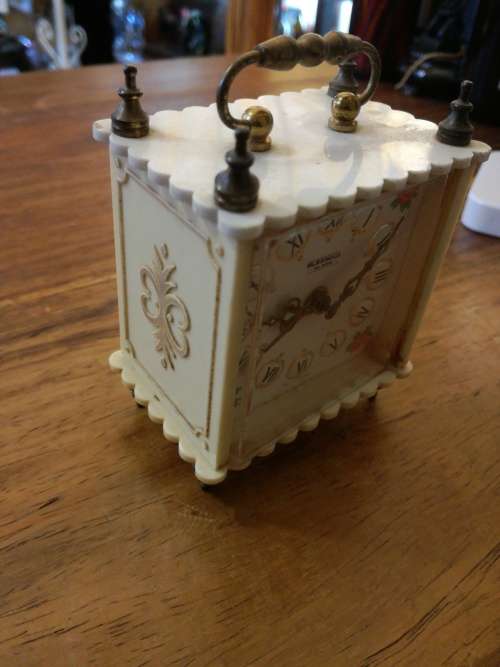 VINTAGE BLESSING ALARM CLOCK, MADE IN WEST GERMANY.