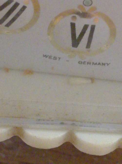 VINTAGE BLESSING ALARM CLOCK, MADE IN WEST GERMANY.