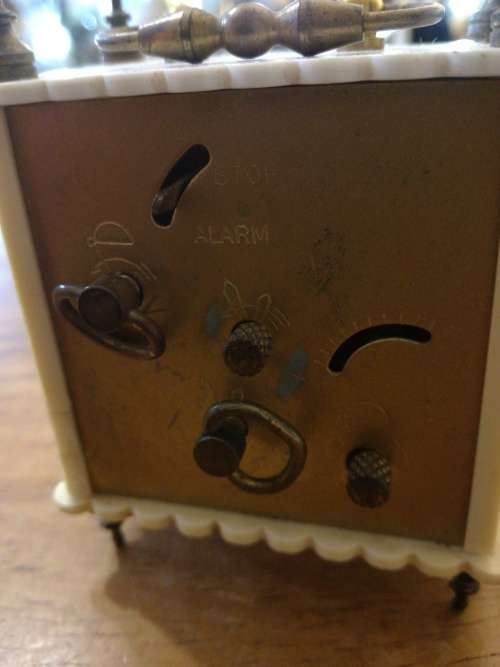 VINTAGE BLESSING ALARM CLOCK, MADE IN WEST GERMANY.