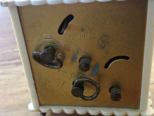 VINTAGE BLESSING ALARM CLOCK, MADE IN WEST GERMANY.