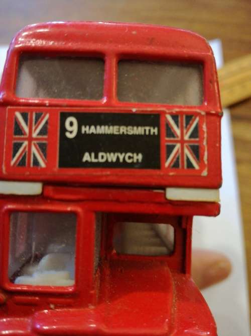 LONDON BUS DIE CAST