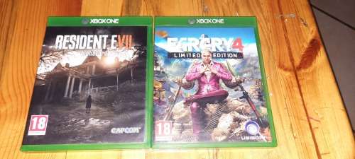 XBOX ONE 500G + REMOTE AND 2 GAMES