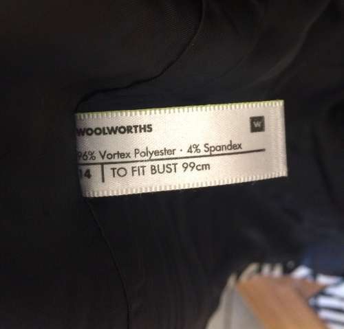 WOOLWORTHS GRAPHIC PRINT COAT