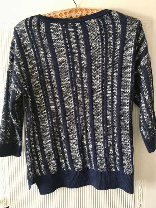 VINTAGE NAVY HEART JERSEY - 14