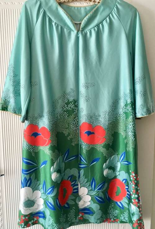 VINTAGE  60TIES FLOWER ROBE   - 14
