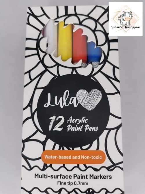 Acrylic Paint Pens 0.7mm 12pcs