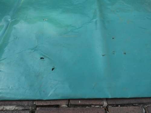 Builders Construction damp-proof underlay Plastic Sheeting (250 micron) green (Two 15m x 4m sheets)