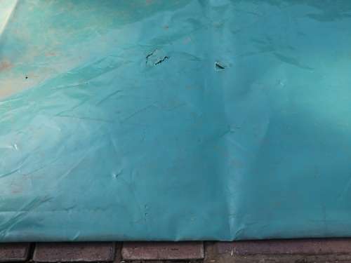 Builders Construction damp-proof underlay Plastic Sheeting (250 micron) green (Two 15m x 4m sheets)