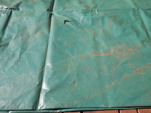 Builders Construction damp-proof underlay Plastic Sheeting (250 micron) green (Two 15m x 4m sheets)