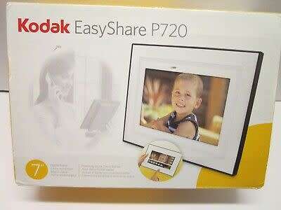 Kodak EasyShare P720 Digital pic frame  (Store Demo) includes the Home decor Kit