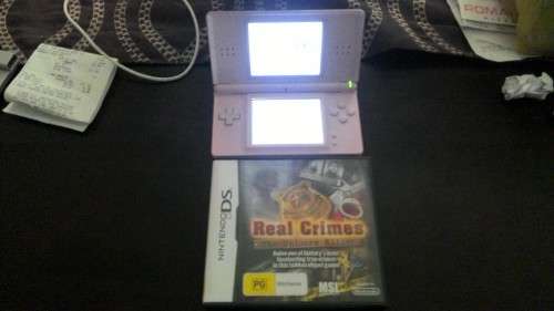 Pink Nintendo DS lite excellent condition ,with 1x games well priced .