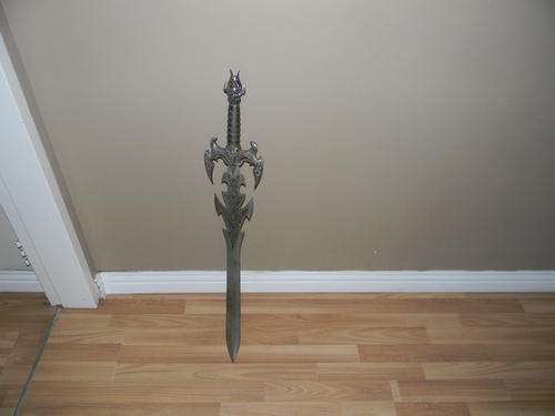 Sword with tribal mark stainless steel blade exellent condition