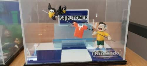 Vinatge Rain Shower  Nintendo game and watch Display Box