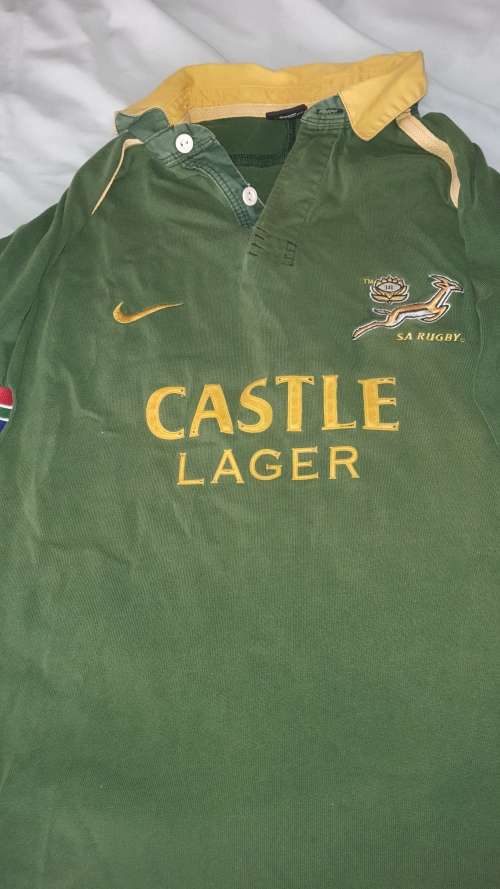Springbok 1998-99 short  sleeve  Nike Team jersey .