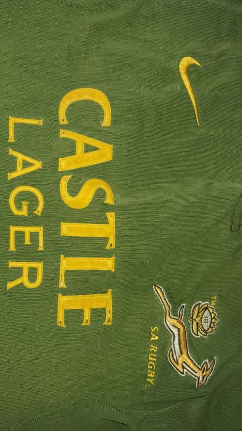 Springbok 1998-99 short  sleeve  Nike Team jersey .