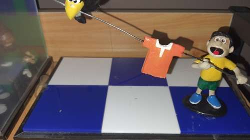 Vinatge Rain Shower  Nintendo game and watch Display Box