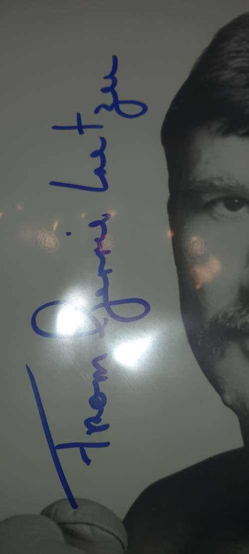 Rare Gerrie Coetzee signed Promo.photo.