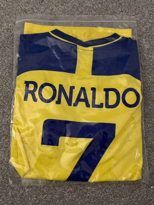 Al Nassr Cristiano ROnaldo First season  home jersey