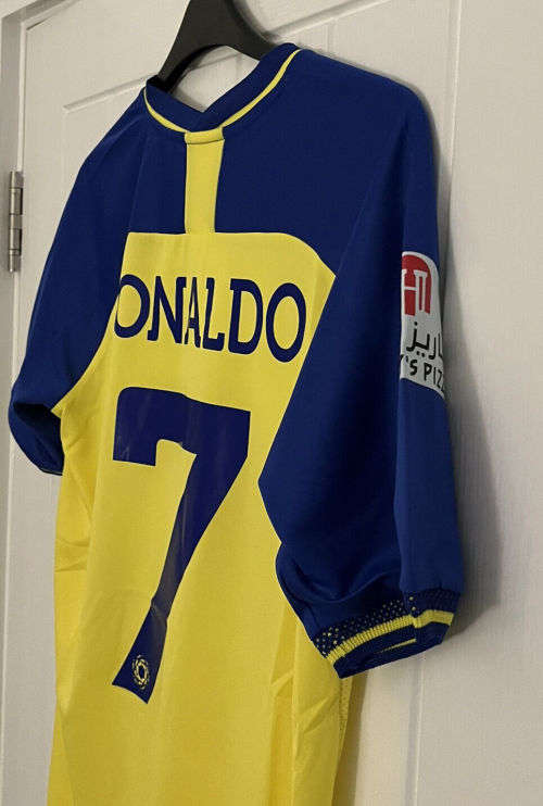 Al Nassr Cristiano ROnaldo First season  home jersey