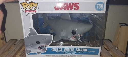 Funko Pop Jaws with diving tank Large size.Number 759