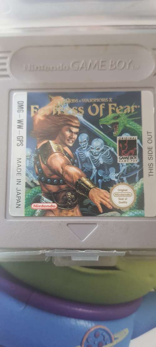 Nintendo gameboy Fortress of Fear Classic arcade Game.