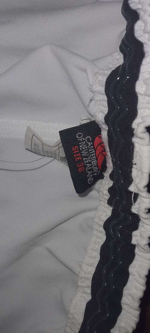 Springbok player issue shorts.Signed by Jannie Du Plessis 2007 Rwc winner.