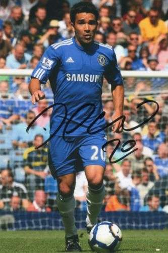 hAND SIGNED Deco Chelsea rare signed photo WITH COA.