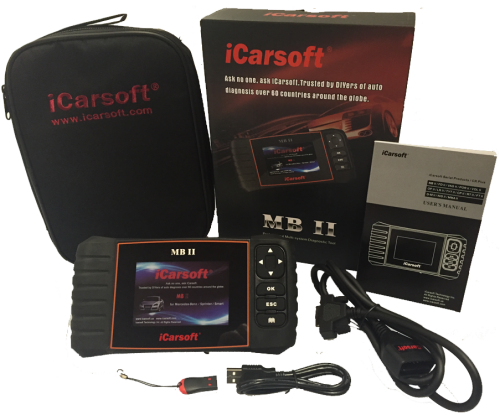 iCarsoft MB II for Mercedes-Benz/Sprinter/Smart - Updated Version