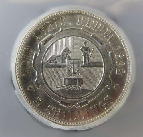 1892 ZAR graded Sangs silver set 3p to 5 Shilling