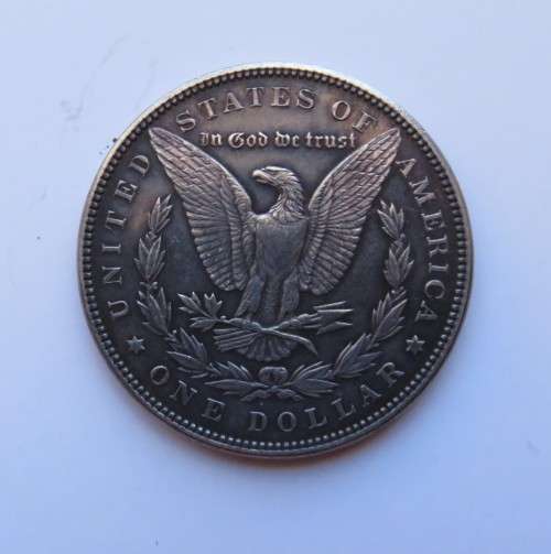 1887 USA  Silver Morgan dollar