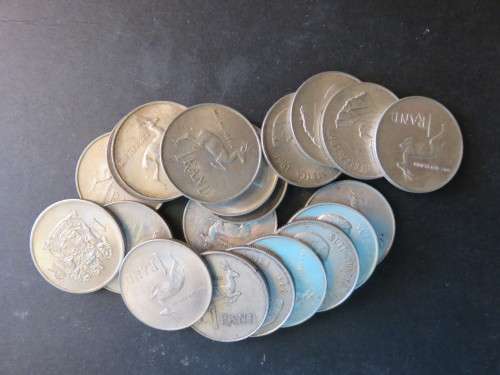 Silver one rand 80% pure silver Junk Silver coins