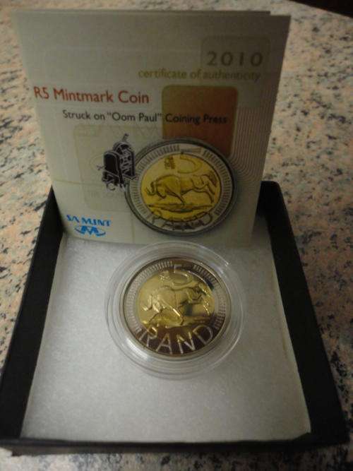 2010 "Oom Paul" R5 mintmark