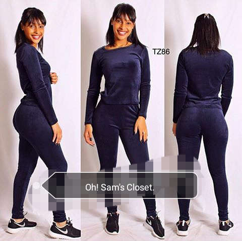 Black Velvet Tracksuit