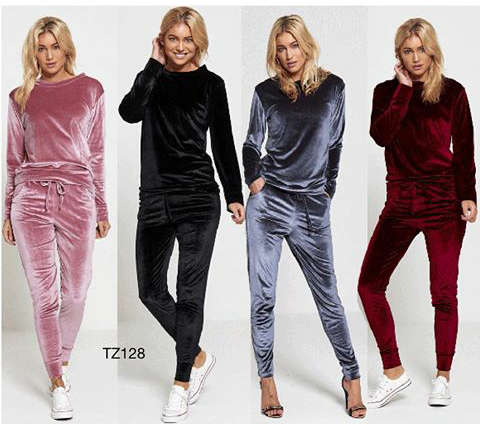 Black Velvet Tracksuit